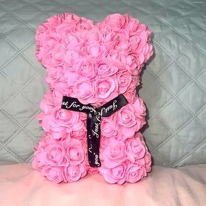 Artificial Rose Bear